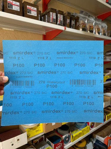 سنباده ورقی گرید 100 Smirdex