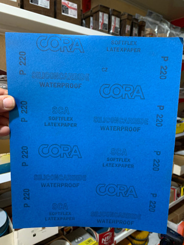 سنباده ورقی گرید 220 Cora