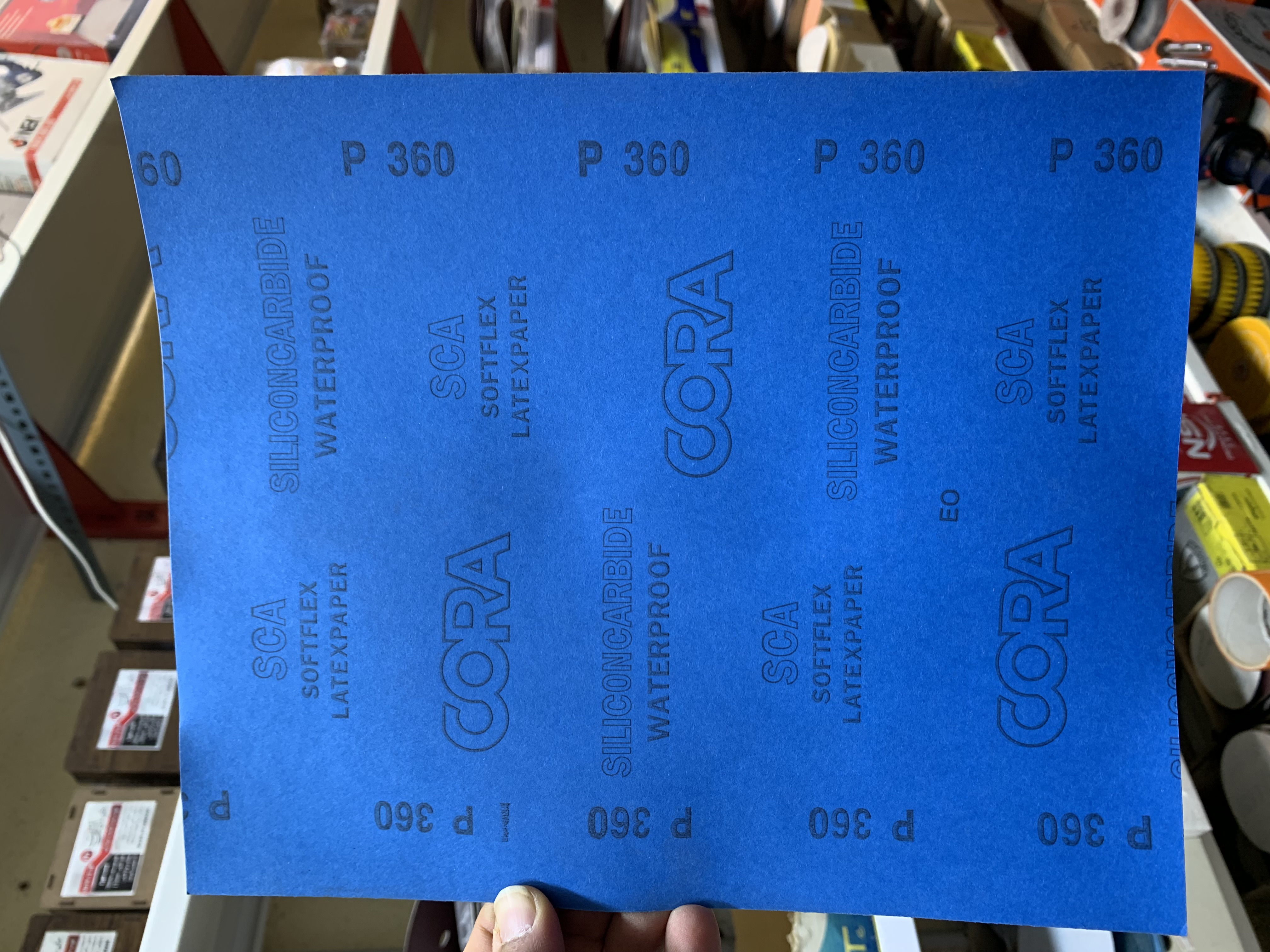 سنباده ورقی گرید 360 Cora