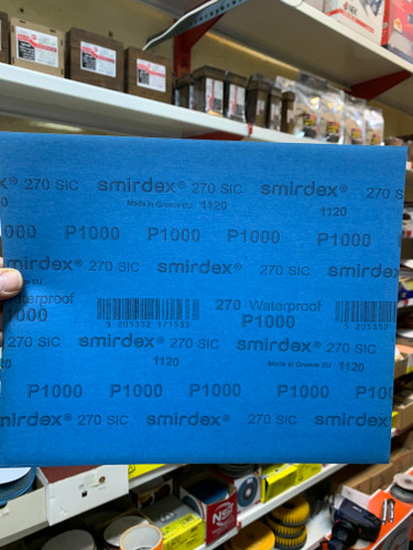 سنباده ورقی گرید 1000 Smirdex