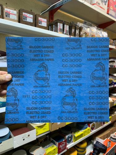 سنباده ورقی گرید 3000 BLue Dragon