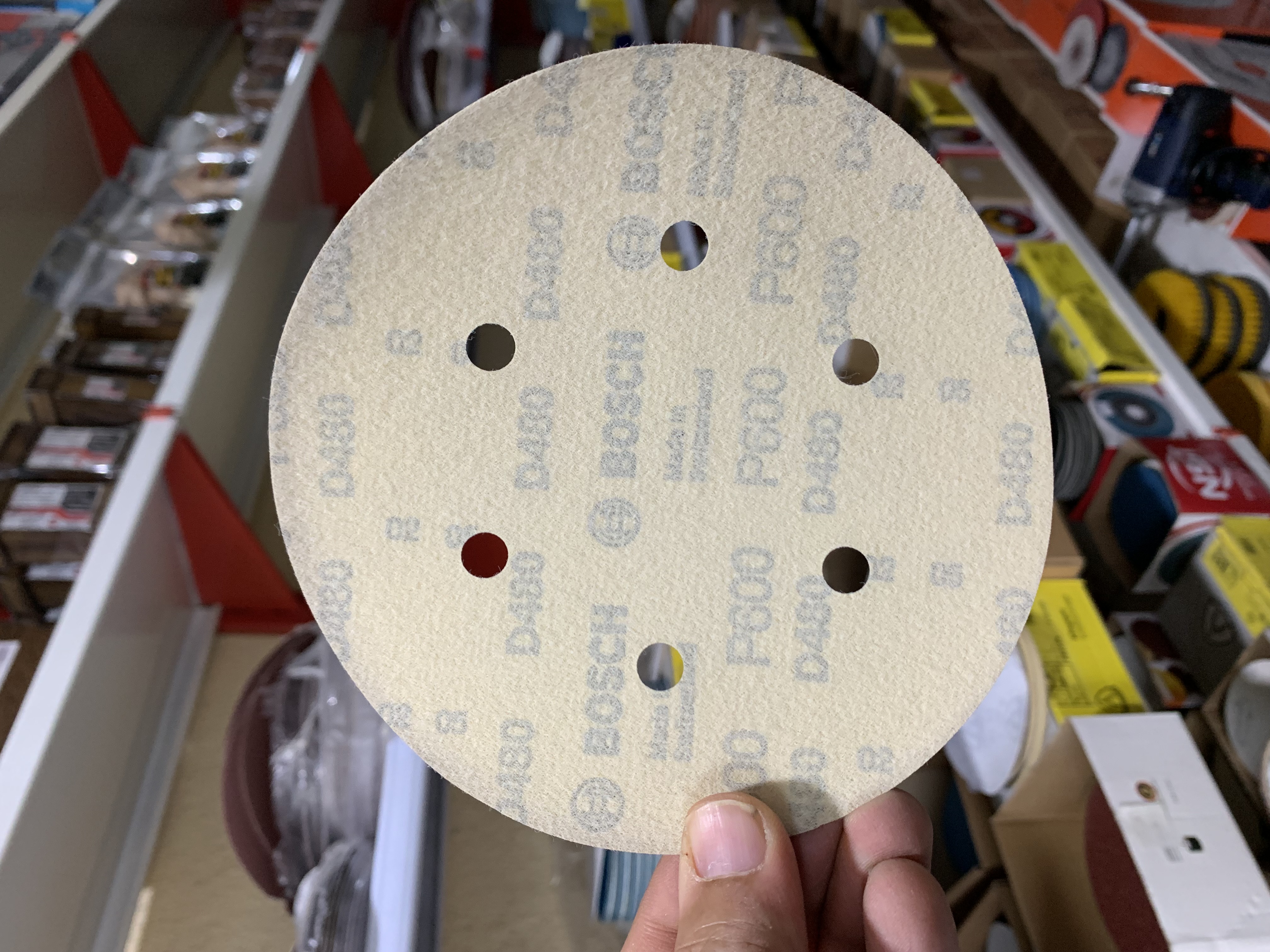 سنباده اوربیتال 150 میلی متر Bosch گرید 600