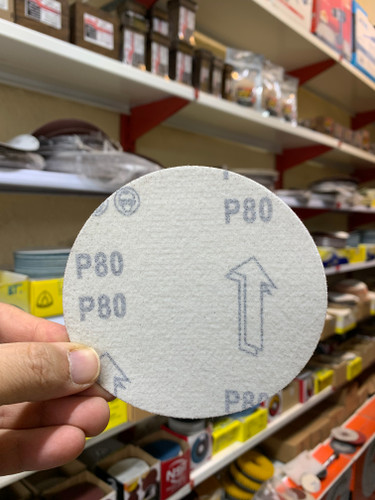سنباده پشت کرکی 115 میلی متر گرید 80 Gando