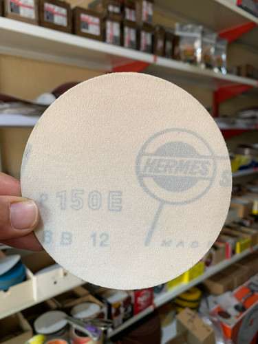 سنباده پشت کرکی 115 میلی متر گرید 150 HERMES آلمان مشکی