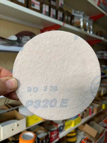 سنباده پشت کرکی 125 میلی متر گرید 320 HERMES آلمان