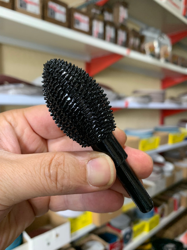 چوب ساب سر دریلی بیضوی پایه بلند سایز 30 میلی متر نقش جهان