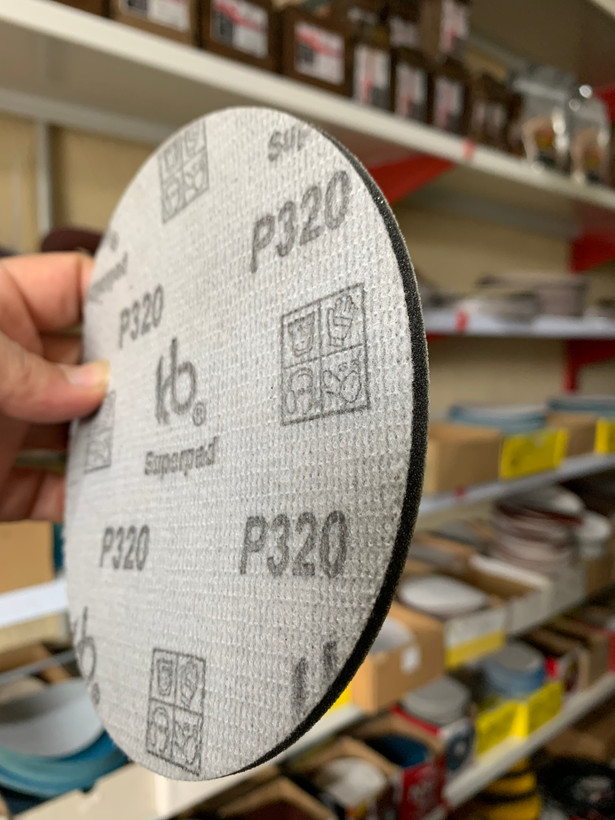 سنباده ولوت گرید 320 KB