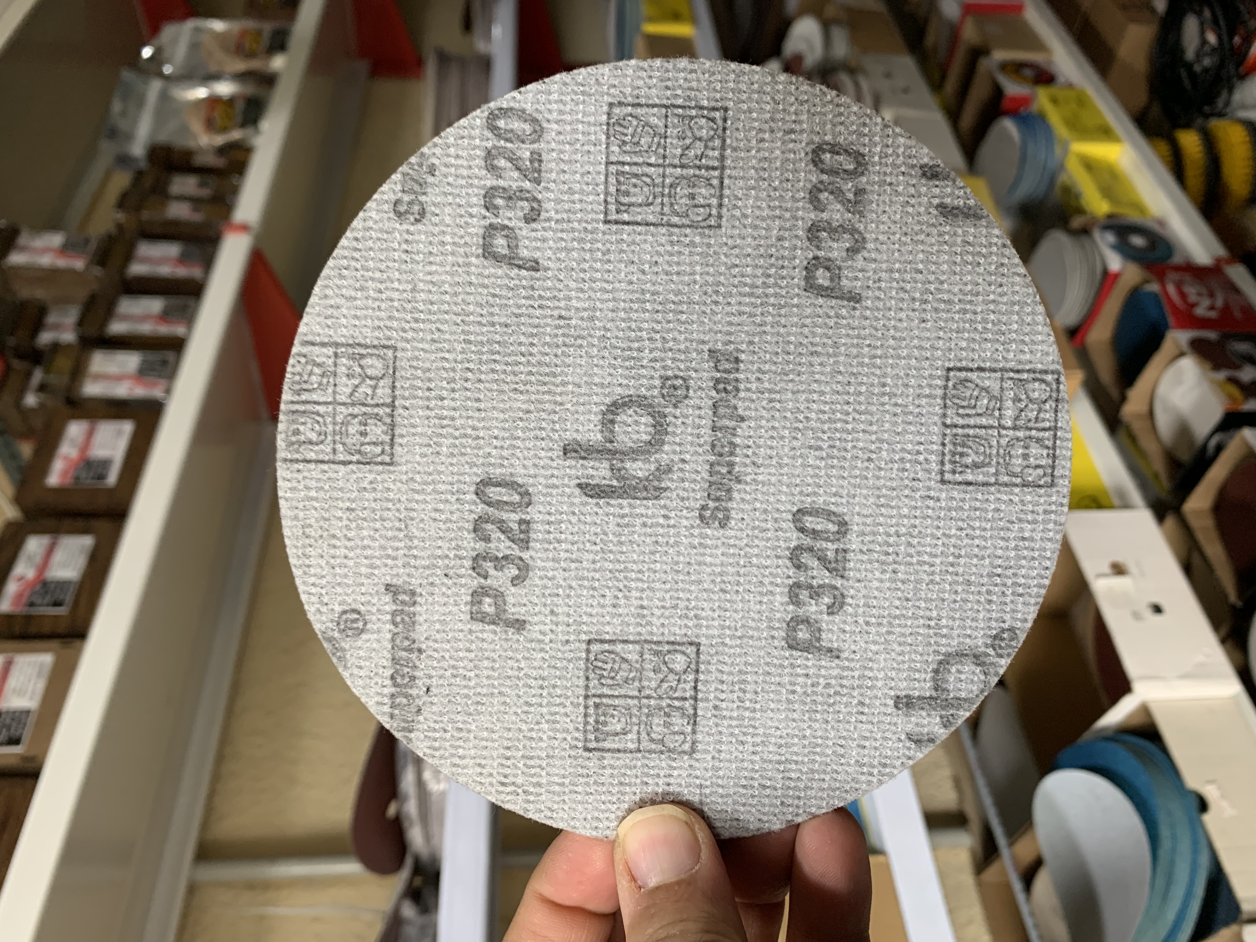 سنباده ولوت گرید 320 KB