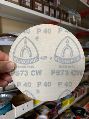 سنباده پشت کرکی 150 میلی متر گرید 40 KlingSpor