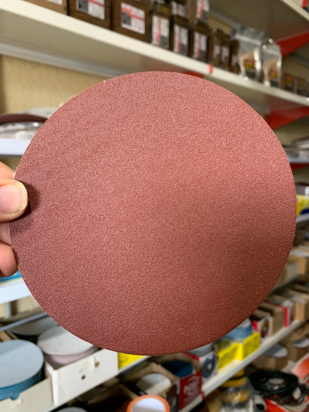 سنباده پشت کرکی 150 میلی متر گرید 120 CARBORUNDUM