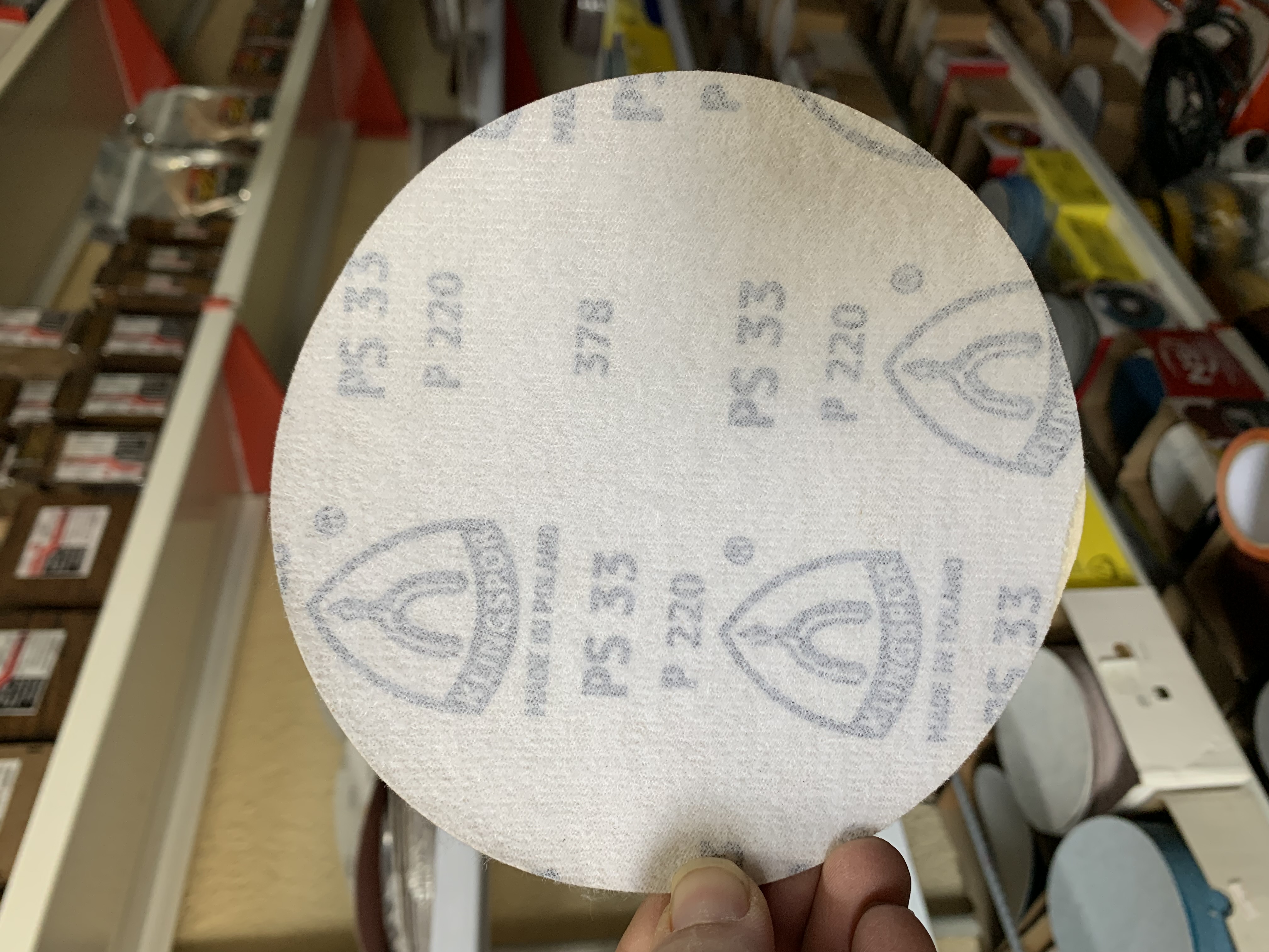 سنباده پشت کرکی 150 میلی متر گرید 220 KlingSpor