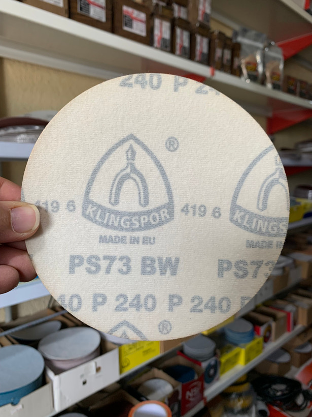 سنباده پشت کرکی 150 میلی متر گرید 240 KlingSpor