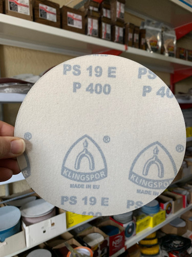 سنباده پشت کرکی 180 میلی متر گرید 400 KLINGSPOR مشکی EU