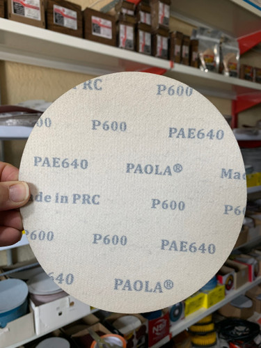 سنباده پشت کرکی 180 میلی متر گرید 600 Paola