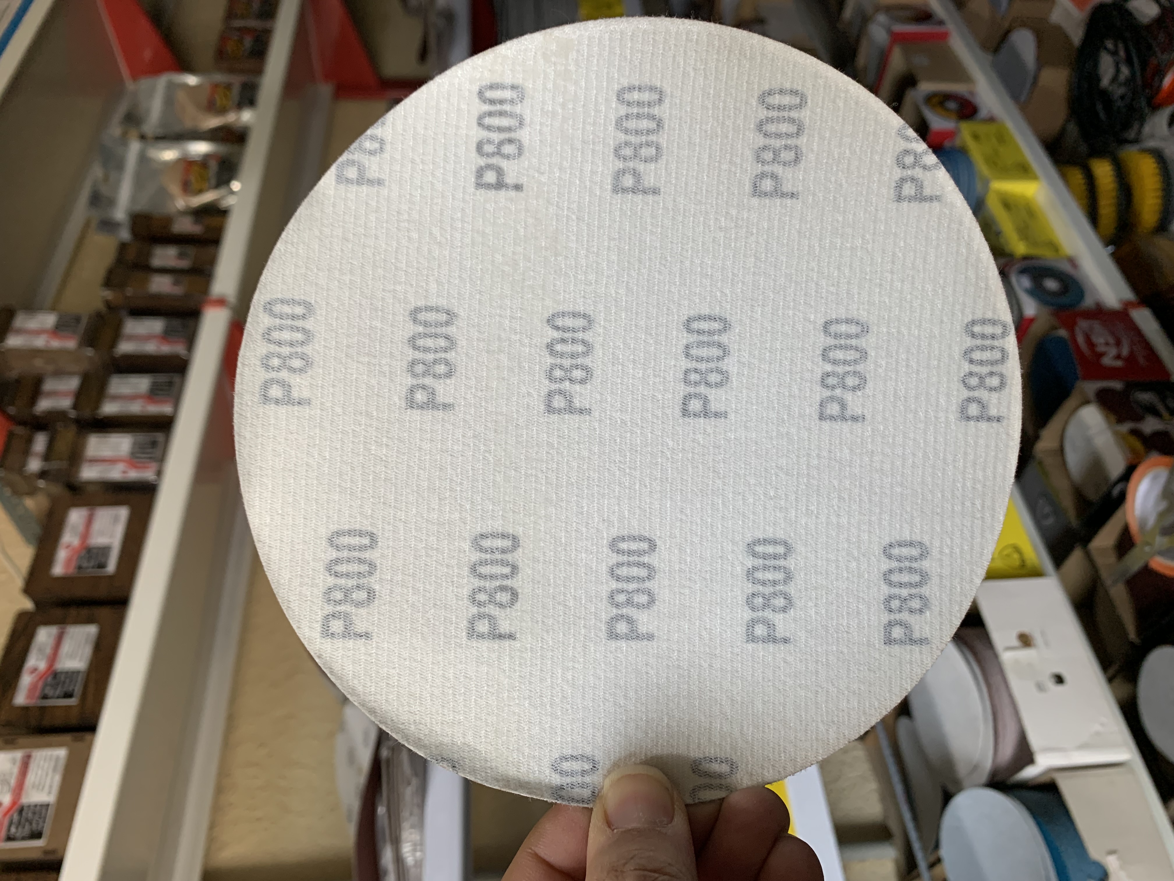 سنباده پشت کرکی 180 میلی متر گرید 800 GTI