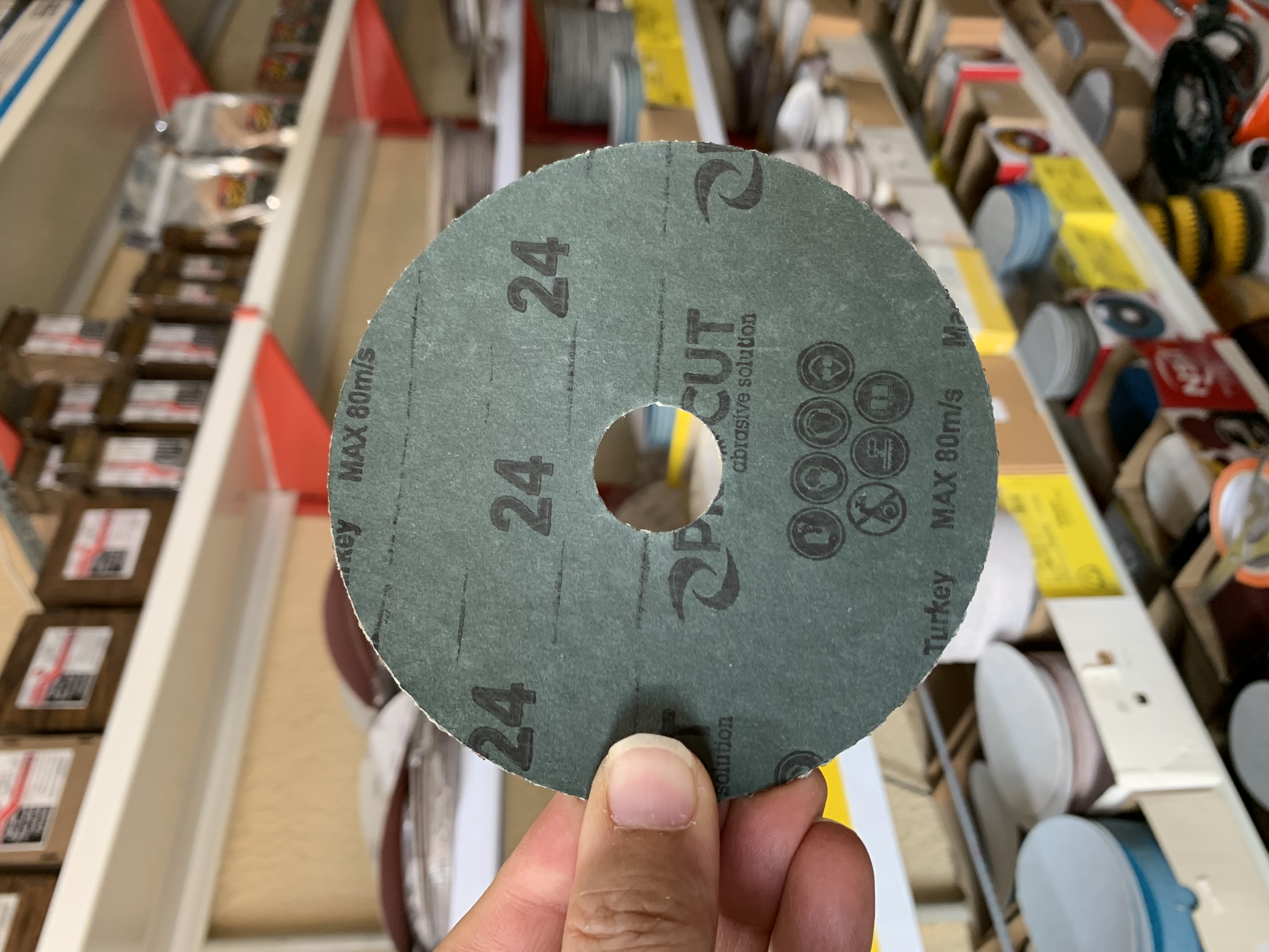 سنباده دیسکی 115 میلی متر گرید 24 Procut