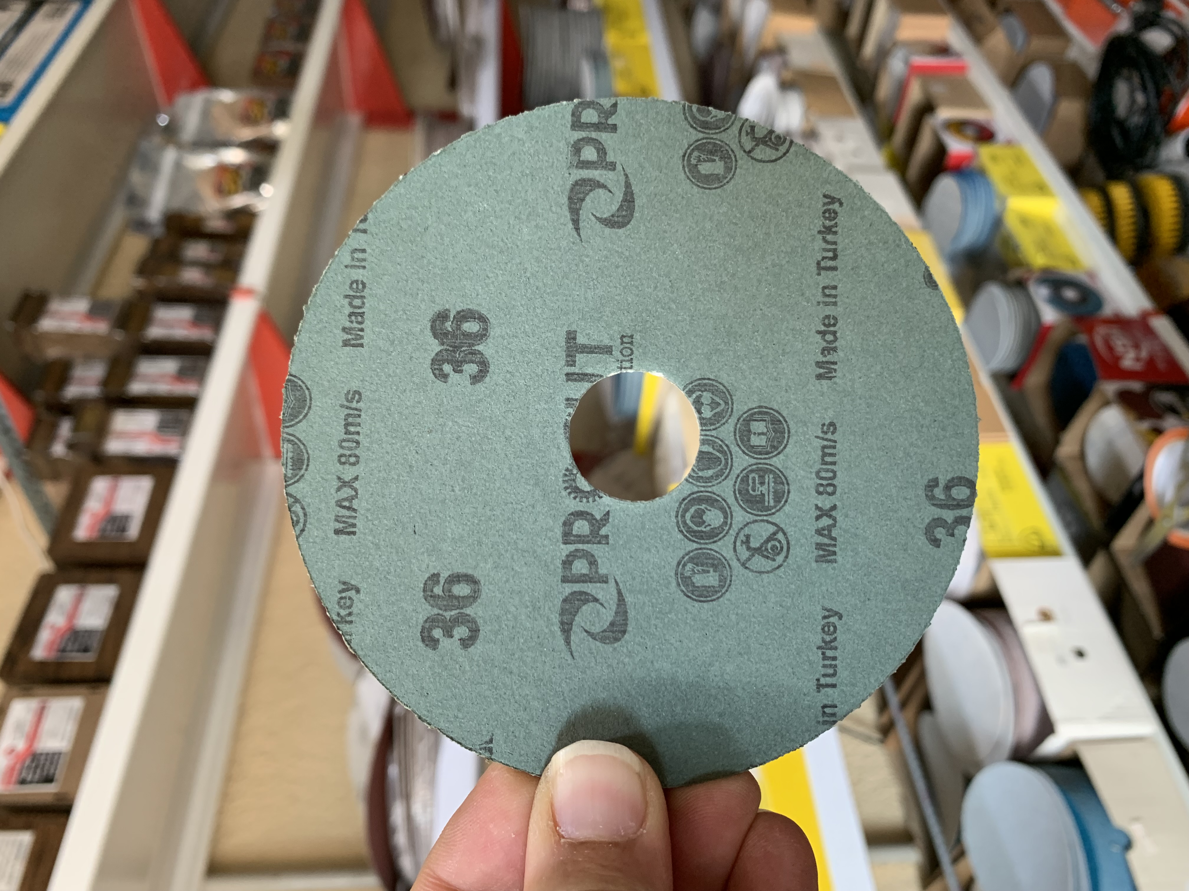 سنباده دیسکی 115 میلی متر گرید 36 Procut