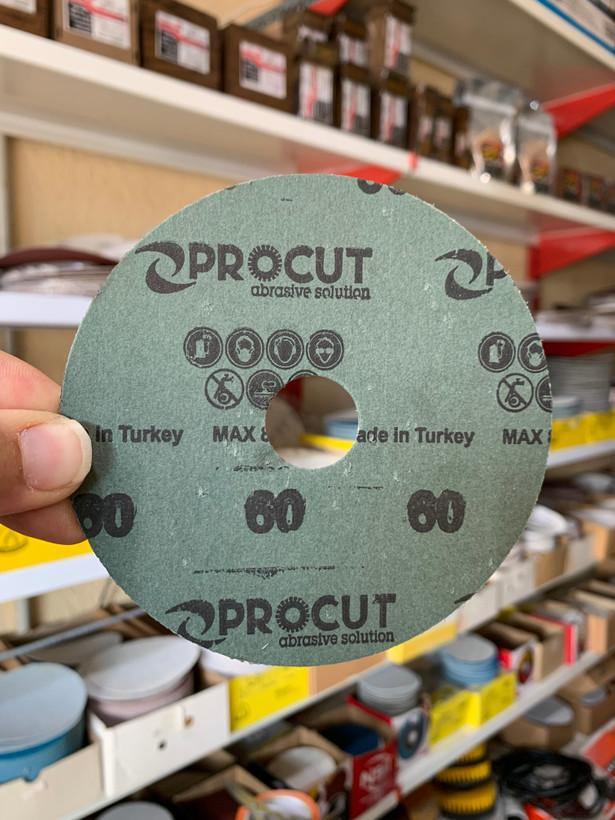 سنباده دیسکی 115 میلی متر گرید 60 Procut