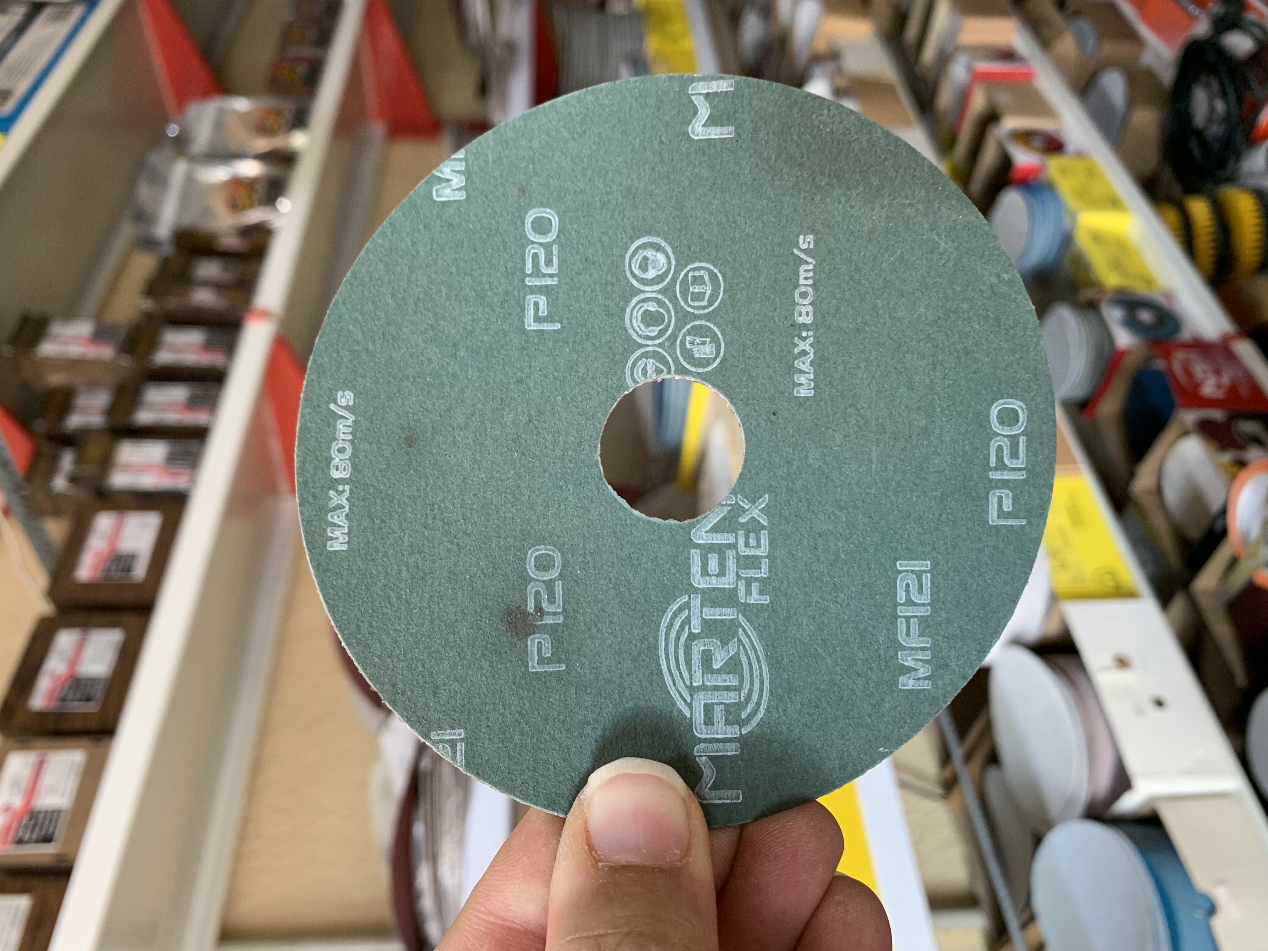 سنباده دیسکی 115 میلی متر گرید 100 Marten Flex