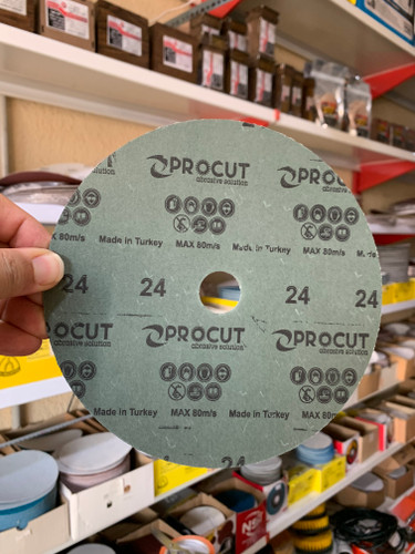 سنباده دیسکی 180 میلی متر گرید 24 Procut