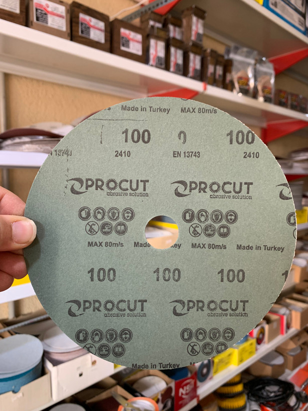 سنباده دیسکی 180 میلی متر گرید 100 Procut