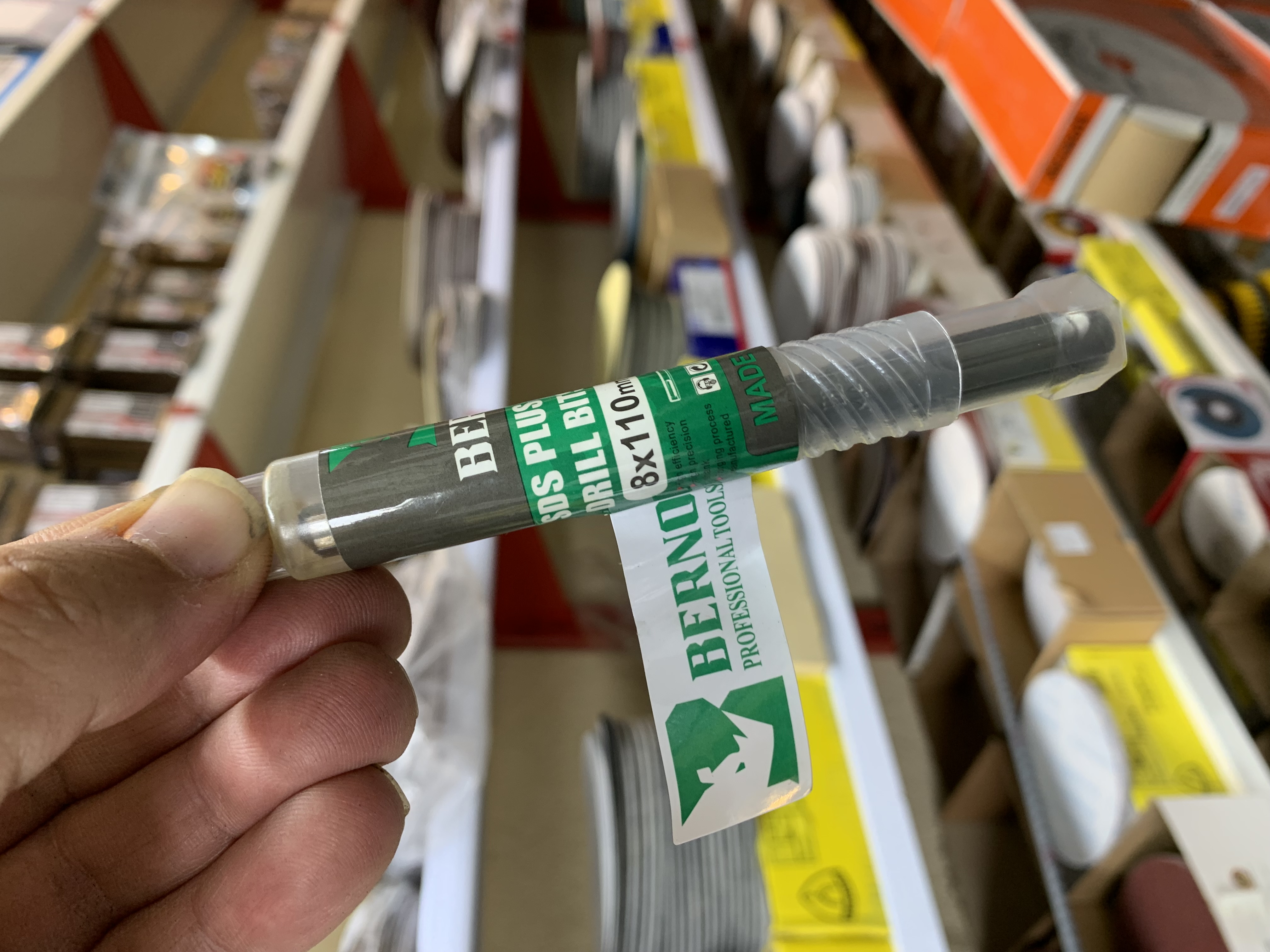مته چهار شیار 8*110 برنو