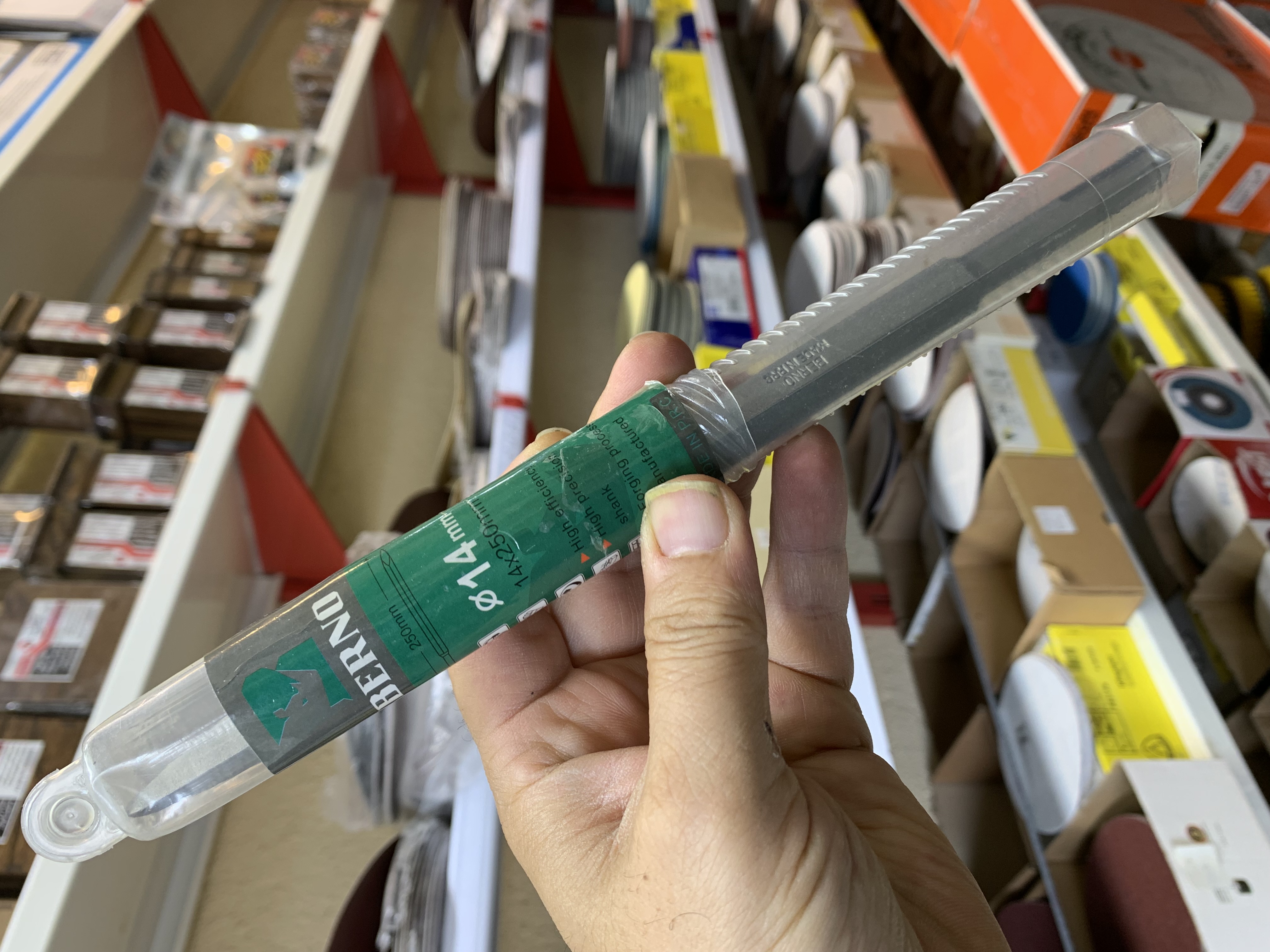قلم چهار شیار 14*250 برنو